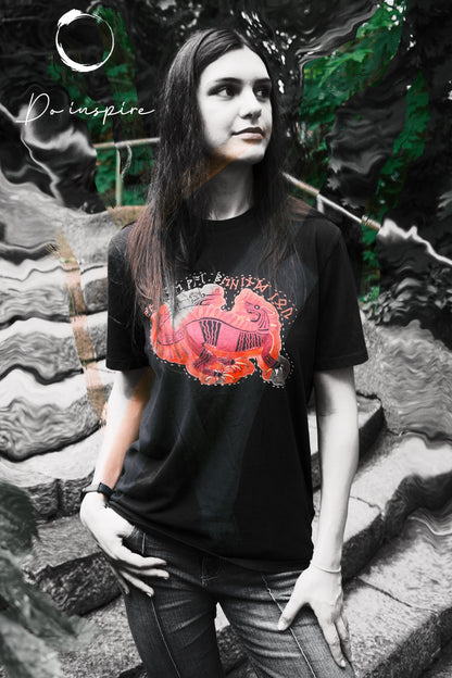 Behind You All the Way – Black T-shirt
